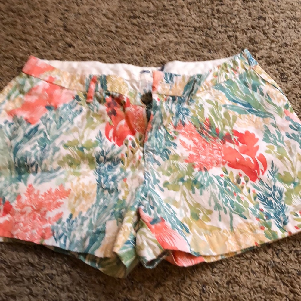 Old navy floral shorts